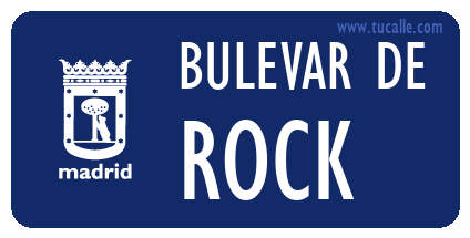 cartel_de_bulevar-de-Rock & Roll_en_madrid